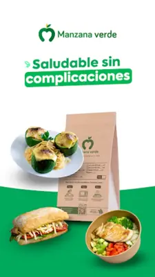 Manzana Verde Comida Saludable android App screenshot 11