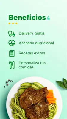 Manzana Verde Comida Saludable android App screenshot 3