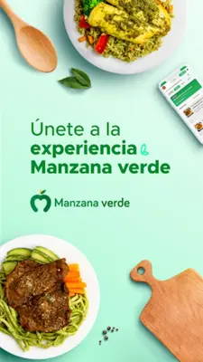 Manzana Verde Comida Saludable android App screenshot 5